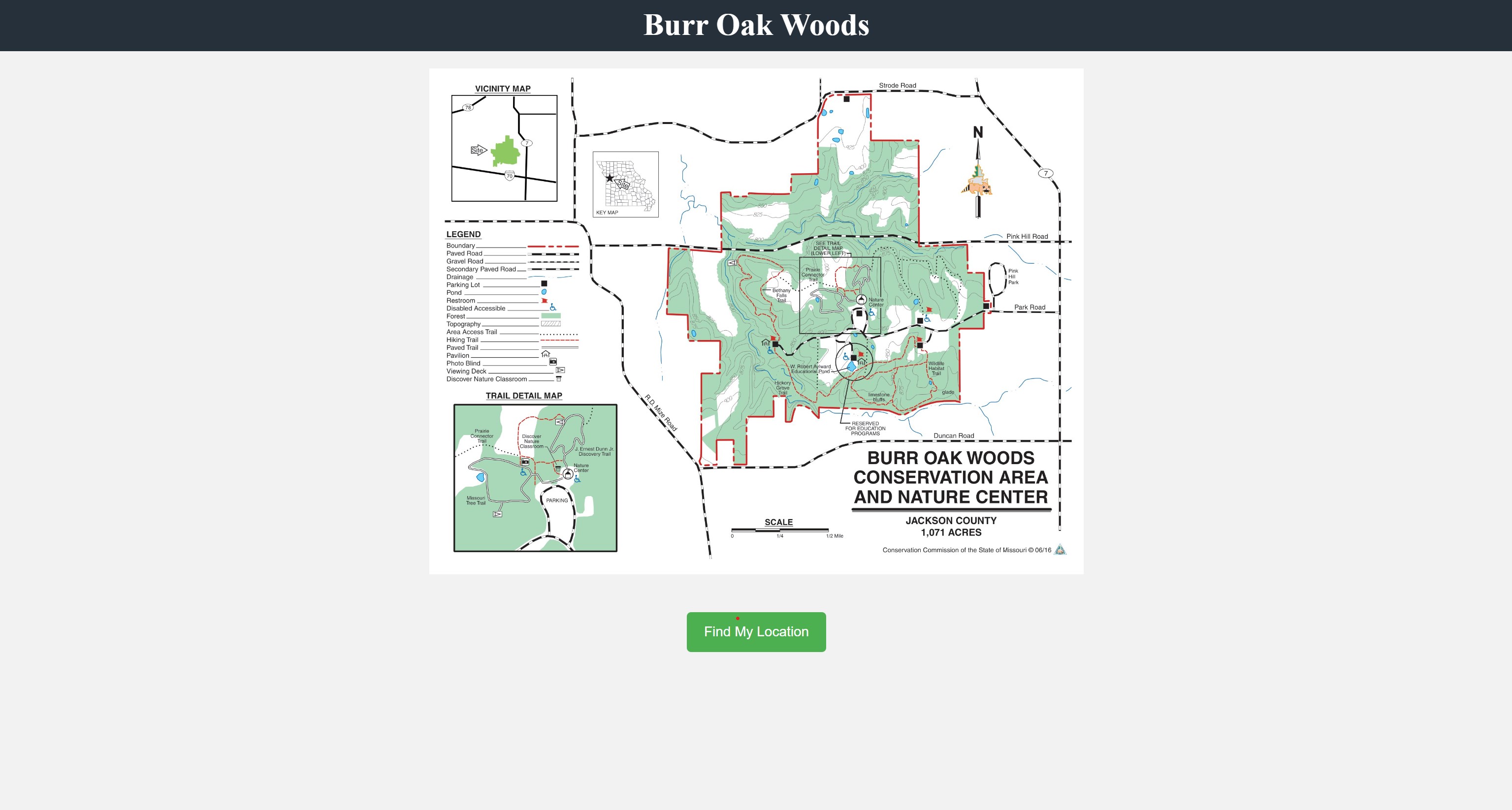 picture of burr oak finder